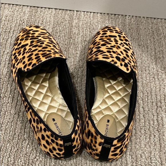 Never worn Birdies leopard print loafers size 10 - Picture 4 of 5